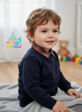 بلوز پسرانه دو یقه سلانیکی سایز ۱ تا ۱۲ سال