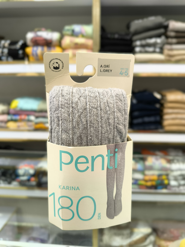 جوراب شلواری بافتی Penti اصل ترکیه مدل کارینا سایز ۲تا۳سال