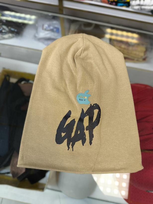 کلاه بچگانه پنبه کشی مدل gap سایز ۵تا۱۰ سال