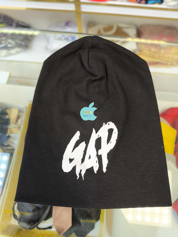کلاه بچگانه پنبه کشی مدل gap سایز ۵تا۱۰ سال