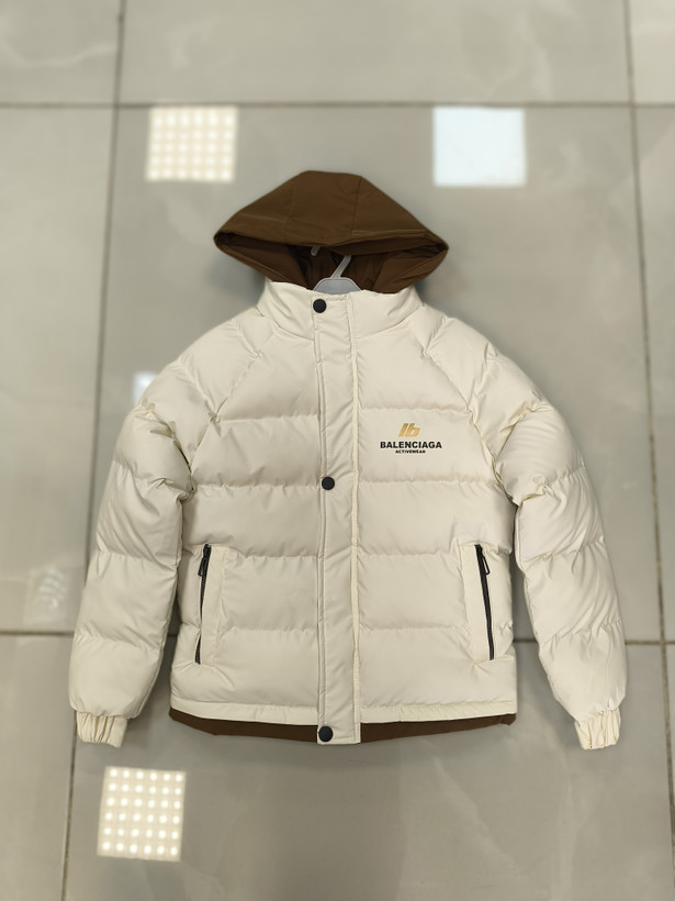 کاپشن پسرانه زمستانه Balenciaga وارداتی (داخل تمامخز و کلاه زیپی) سایز ۱۰تا۱۵ سال